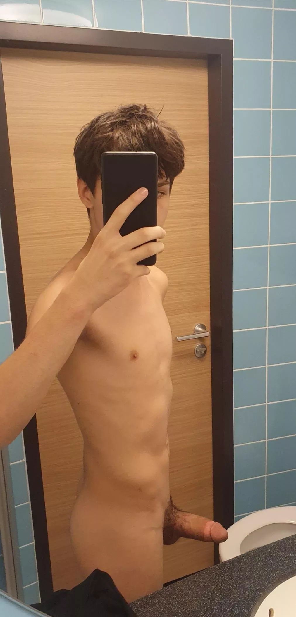 what would you do if you walked in on a twink like this