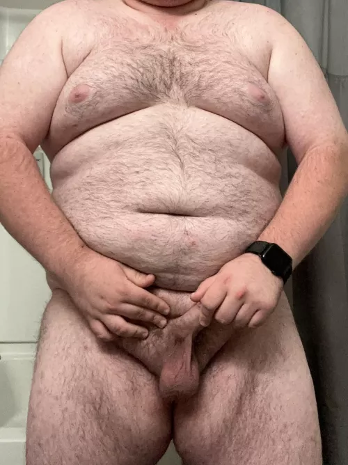 What would you play with first, my dick or my balls?