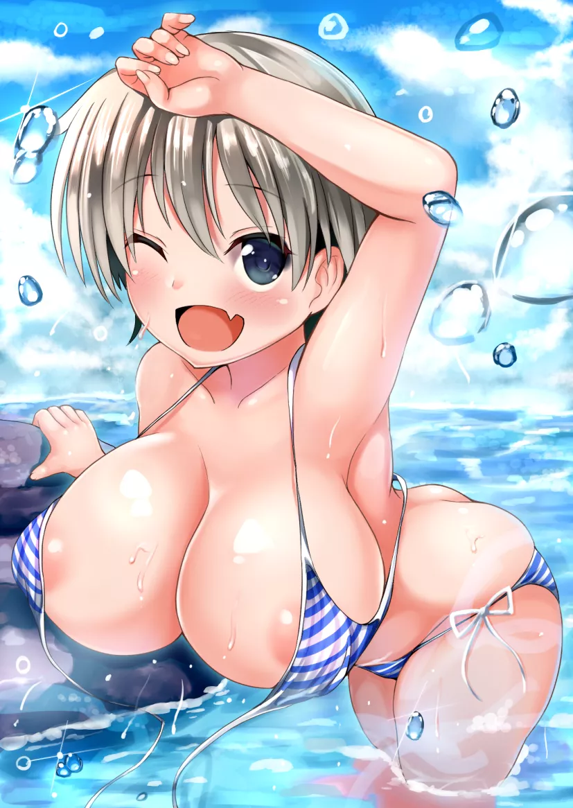 Bikini Uzaki-chan (penpenmaru8) [Uzaki-chan]