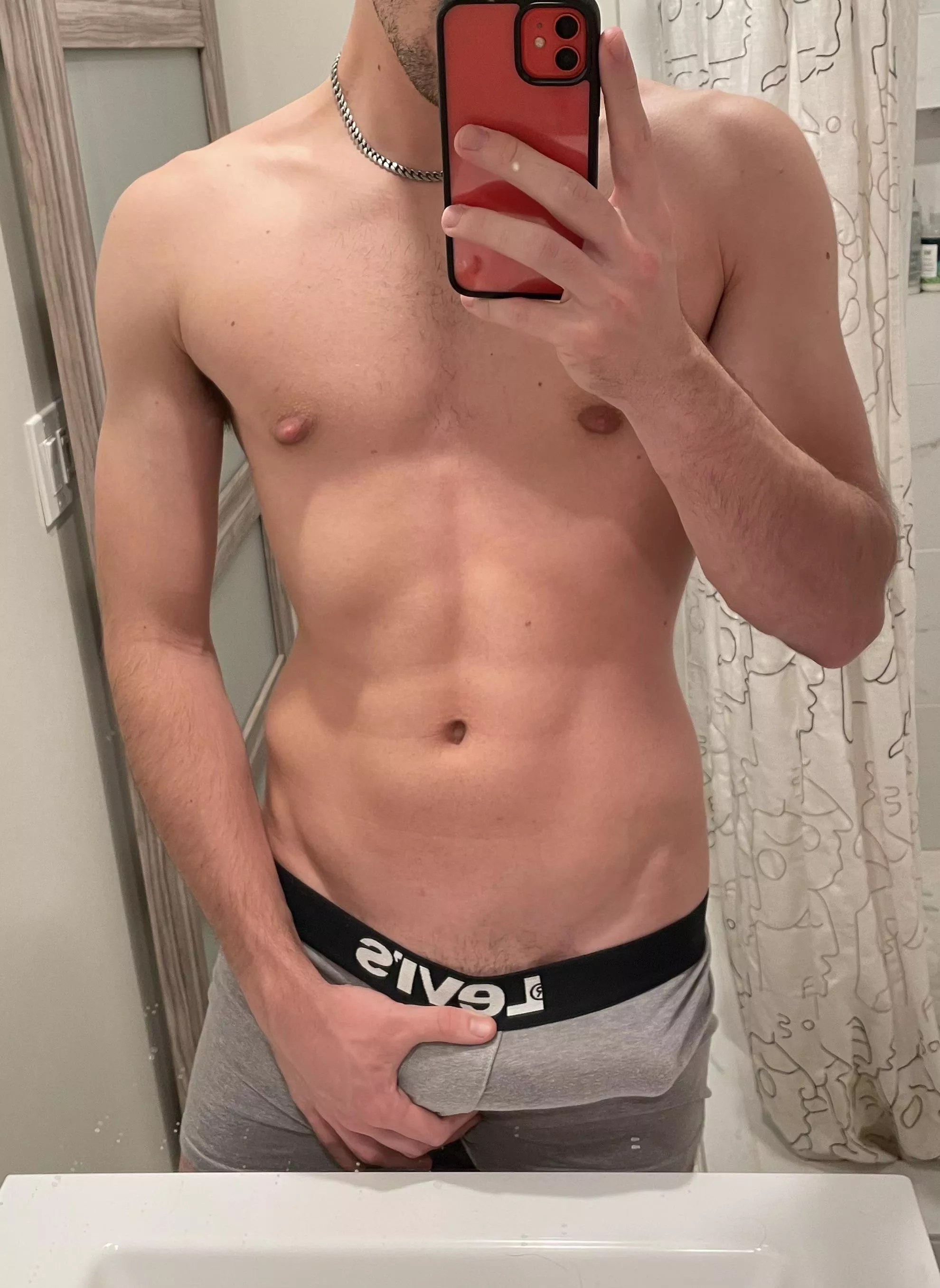 Grey looks good on me