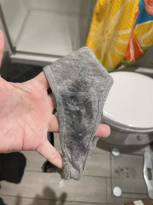 I always leave a mess after a workout