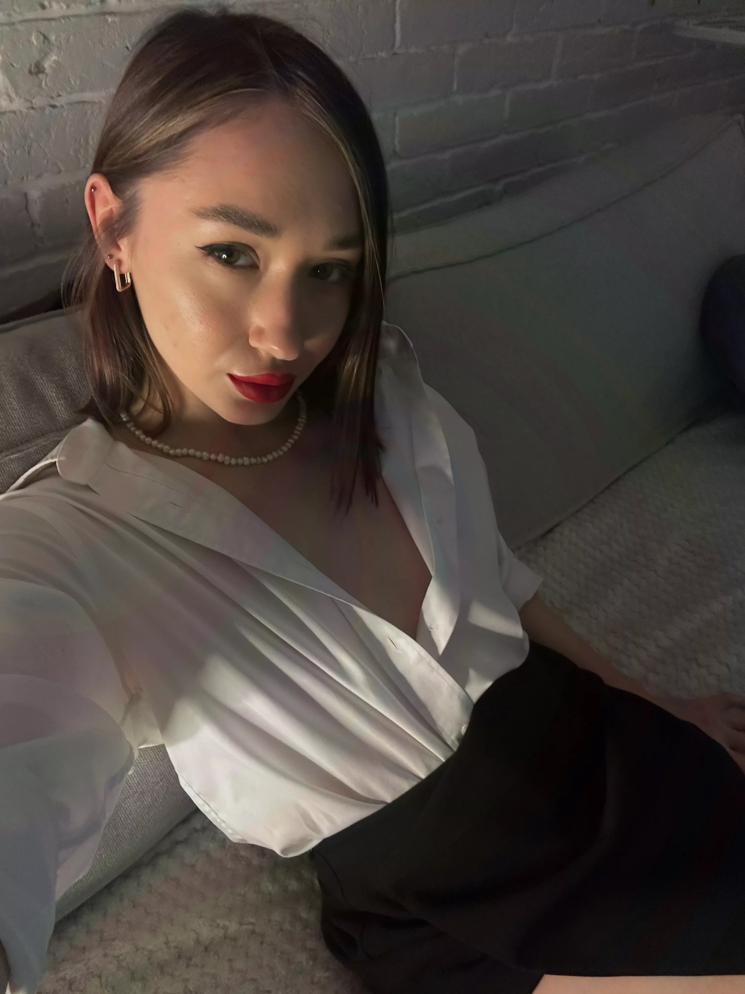 I was going to put on pants