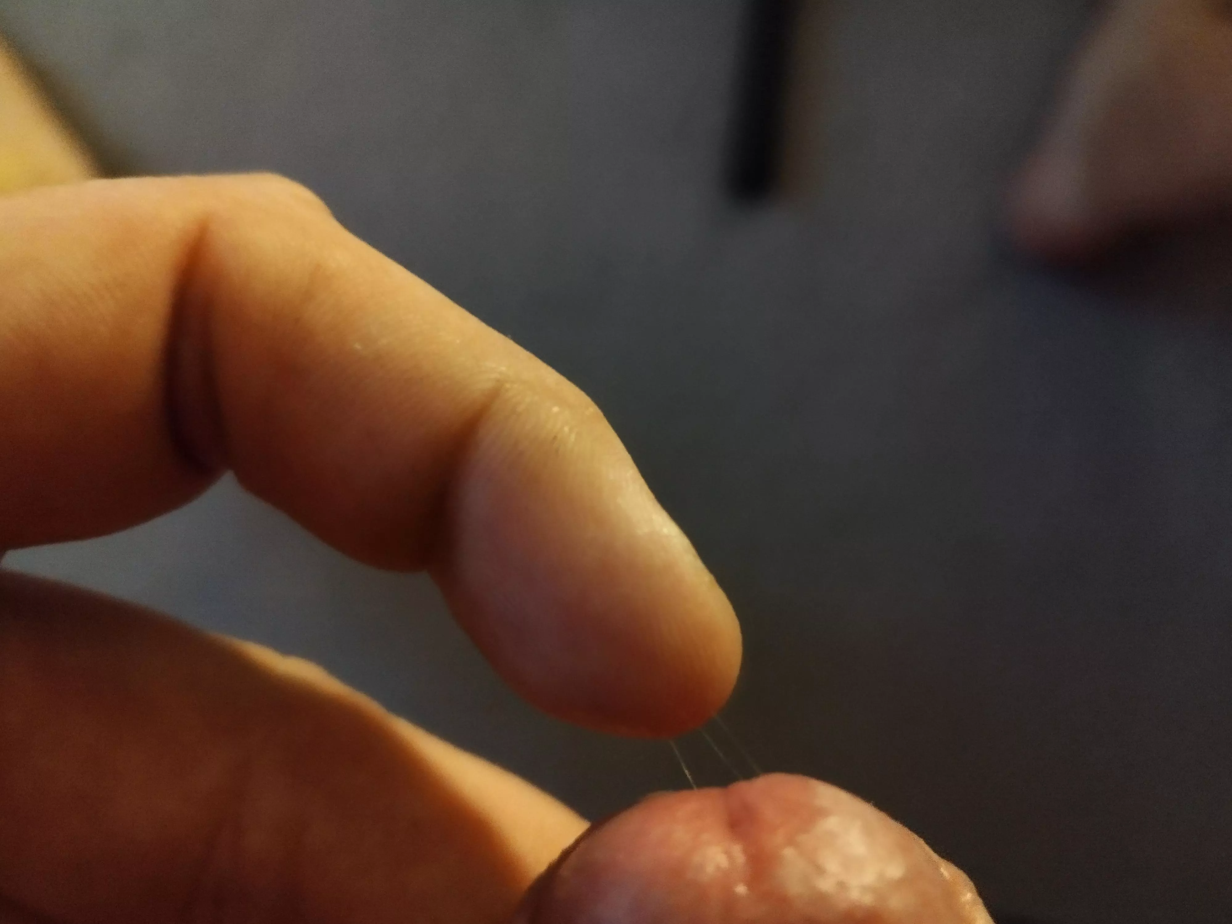 No touch precum, been brewing for hours