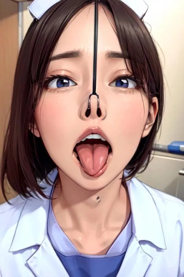 Nurse nose hooked 3/4