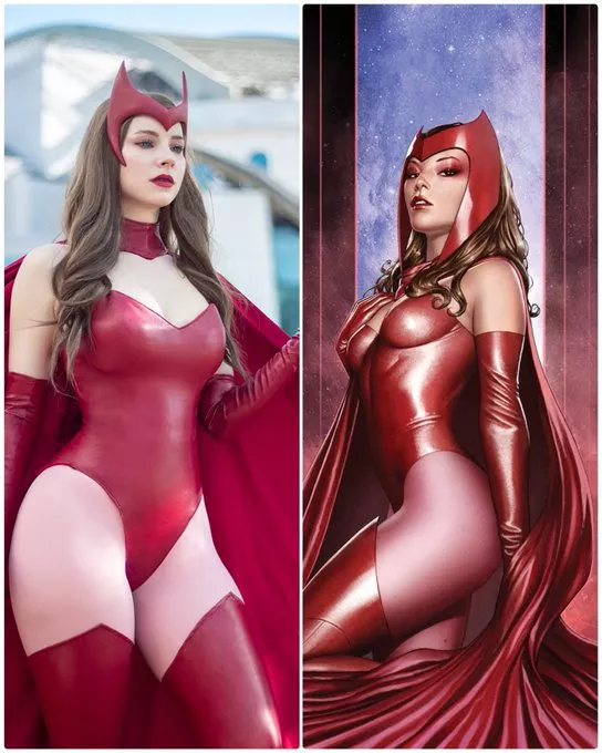 Scarlet Witch (By EnjiNight)