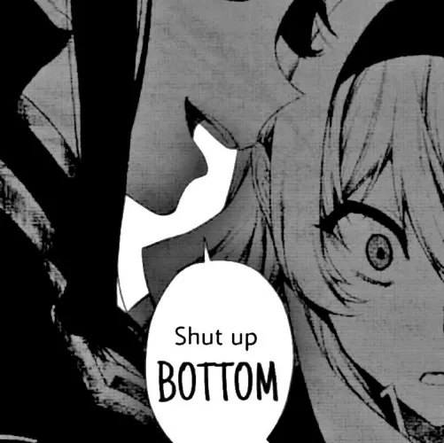 Sorry but does anyone else find the idea of just being shut down mid conversation like this, insanely hot?