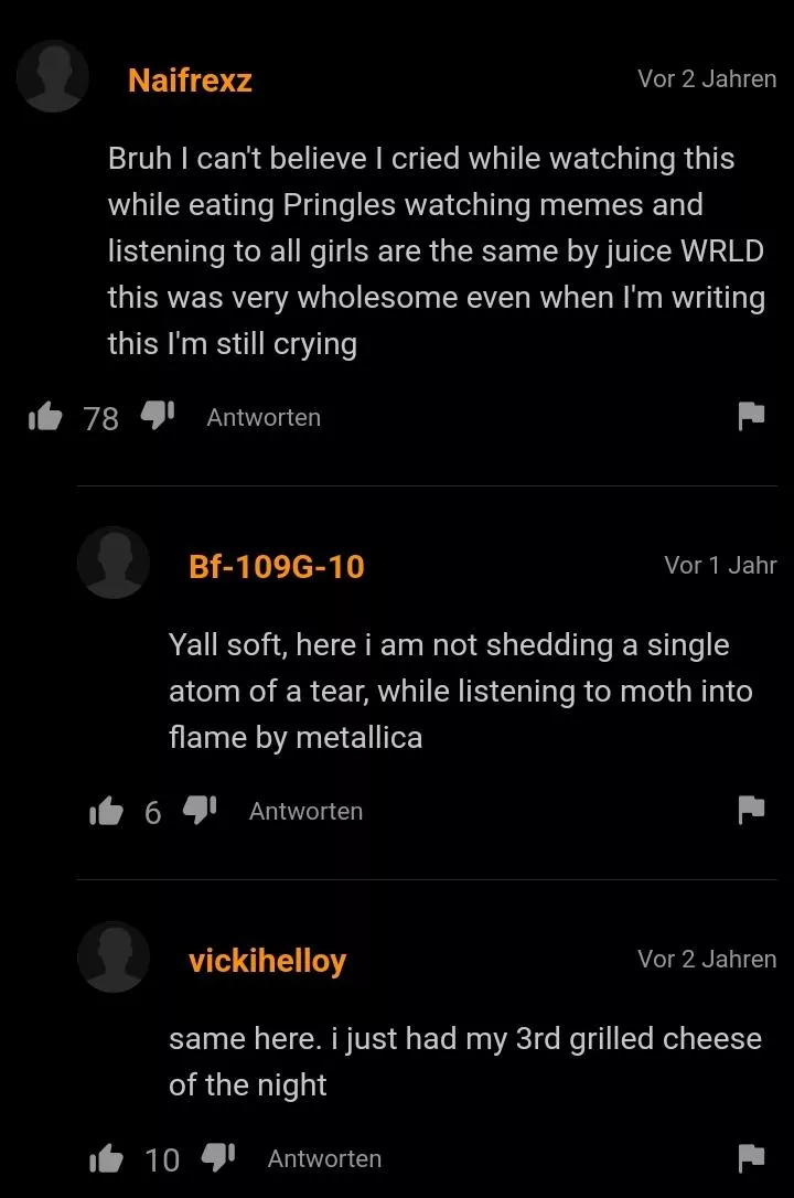 The third grilled cheese 😩