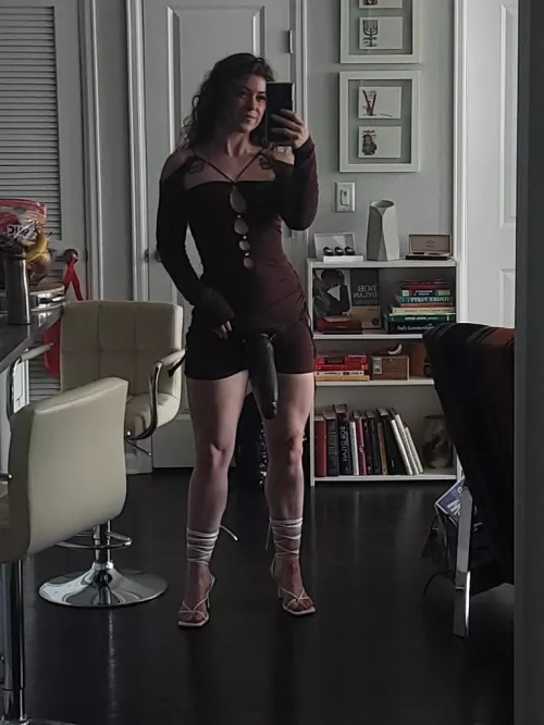 What would you do if I showed up to our date wearing this?