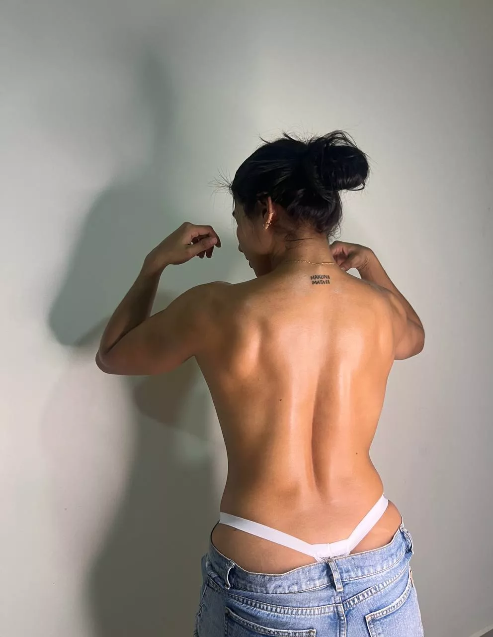 Would you lick my muscles?