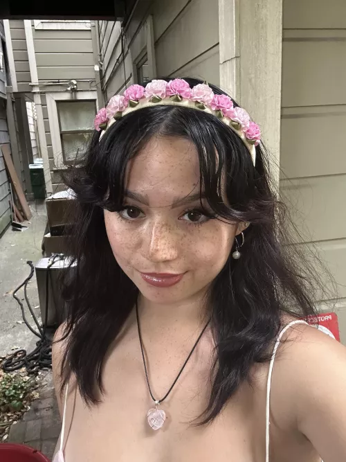 You can really see my freckles with no makeup on