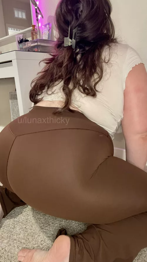 Good things come in pairs, like these cheeks