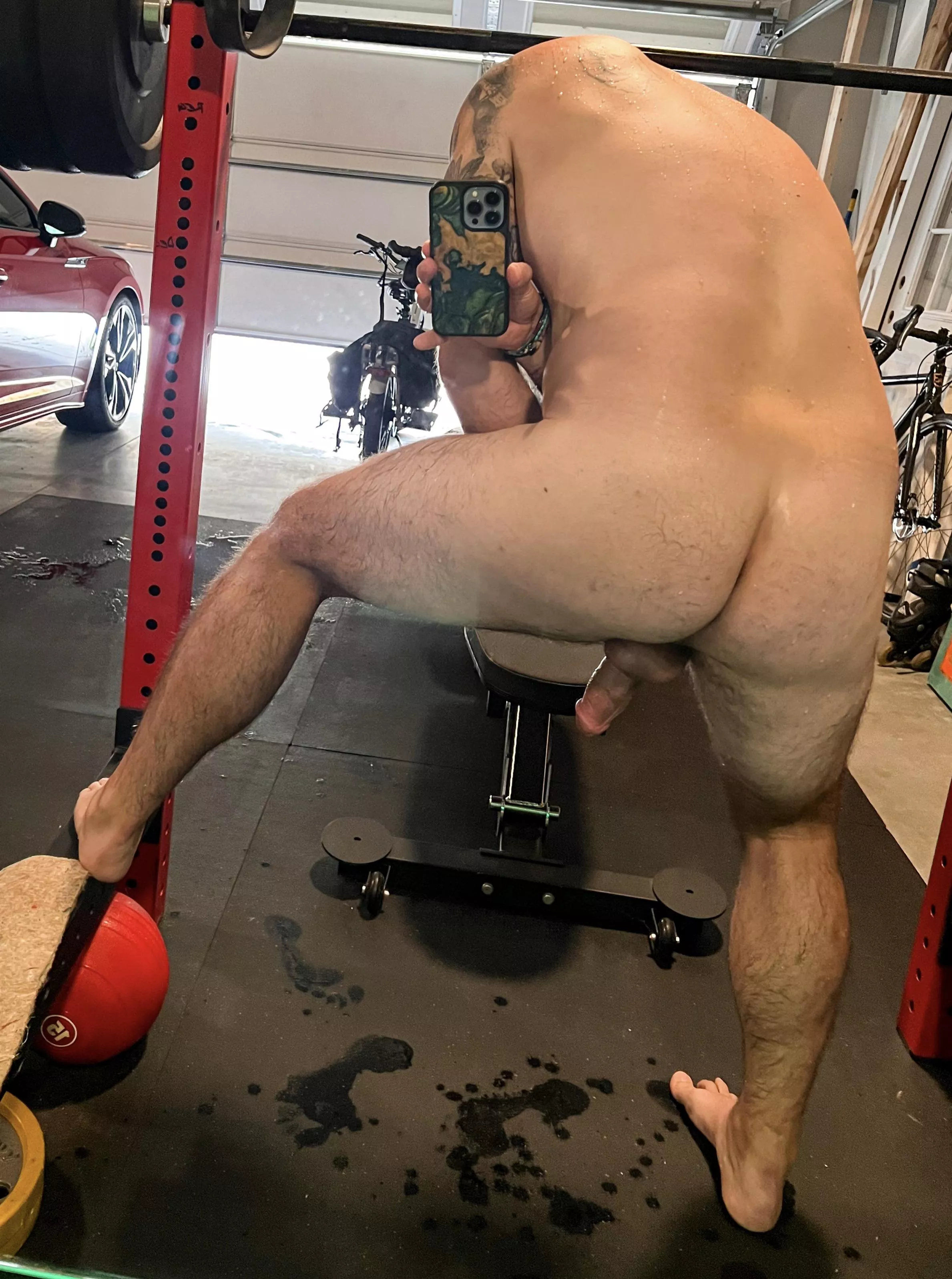 Got wet during my workout