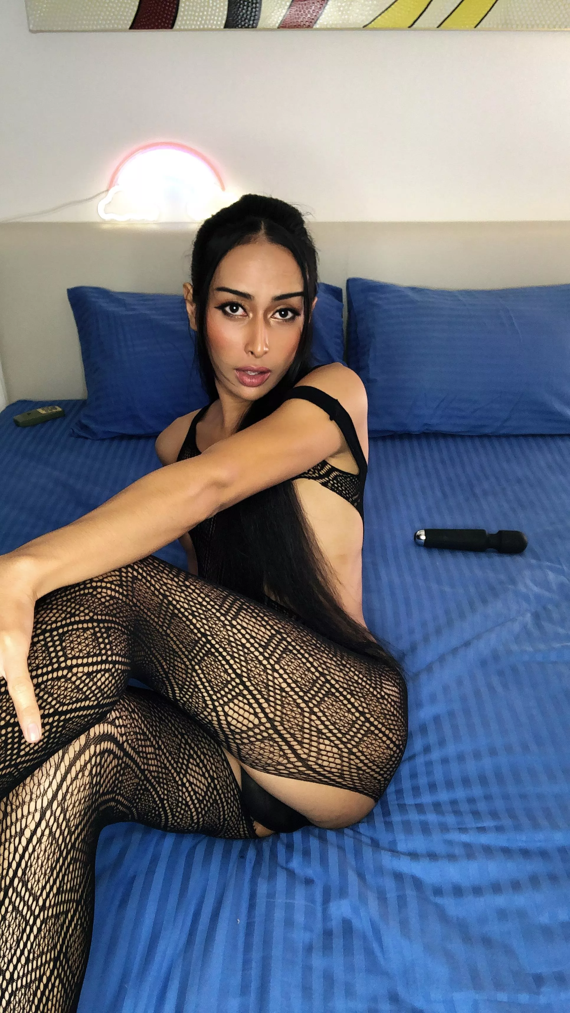 I heard that stockings is a turn on for you!