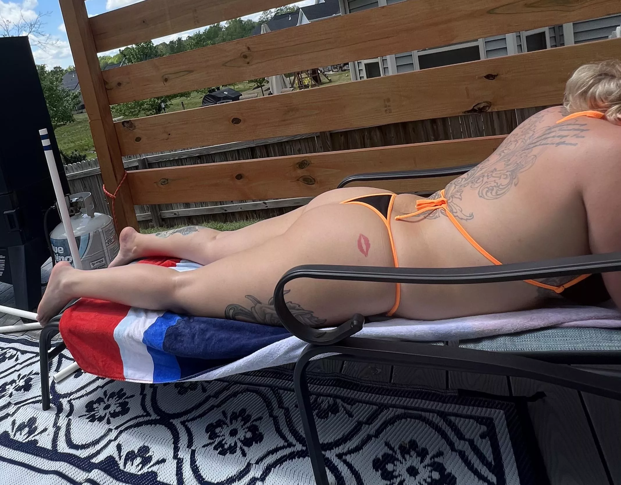 I like when the neighbors watch