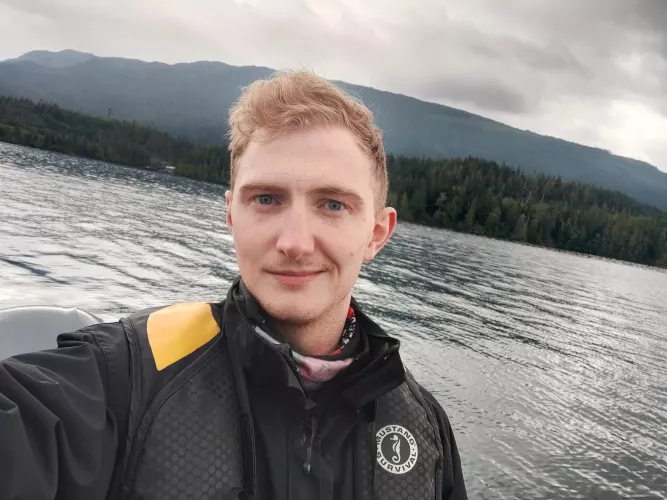 I need a boy to keep me company out here!