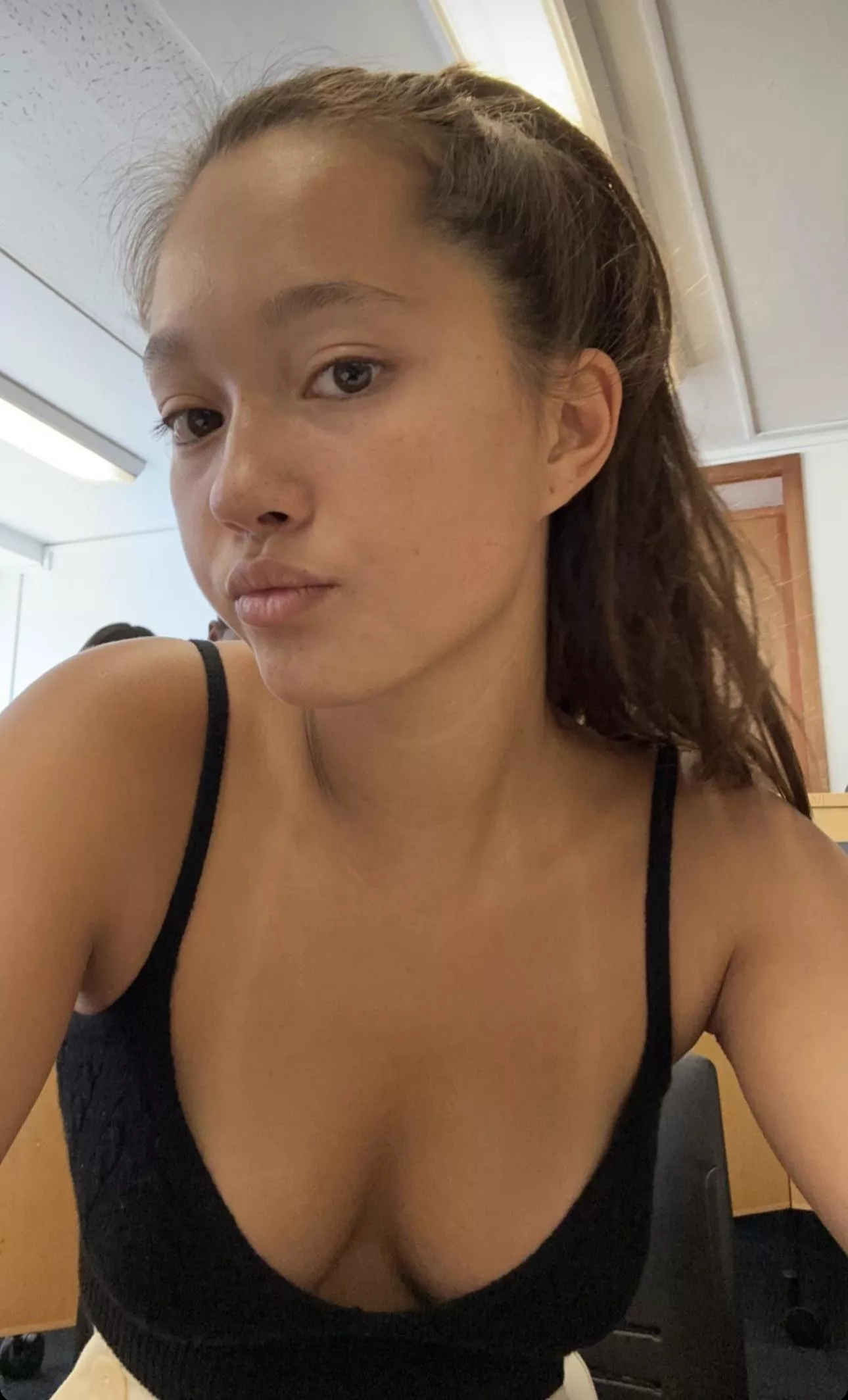 I wouldn’t be able to focus with her in my class