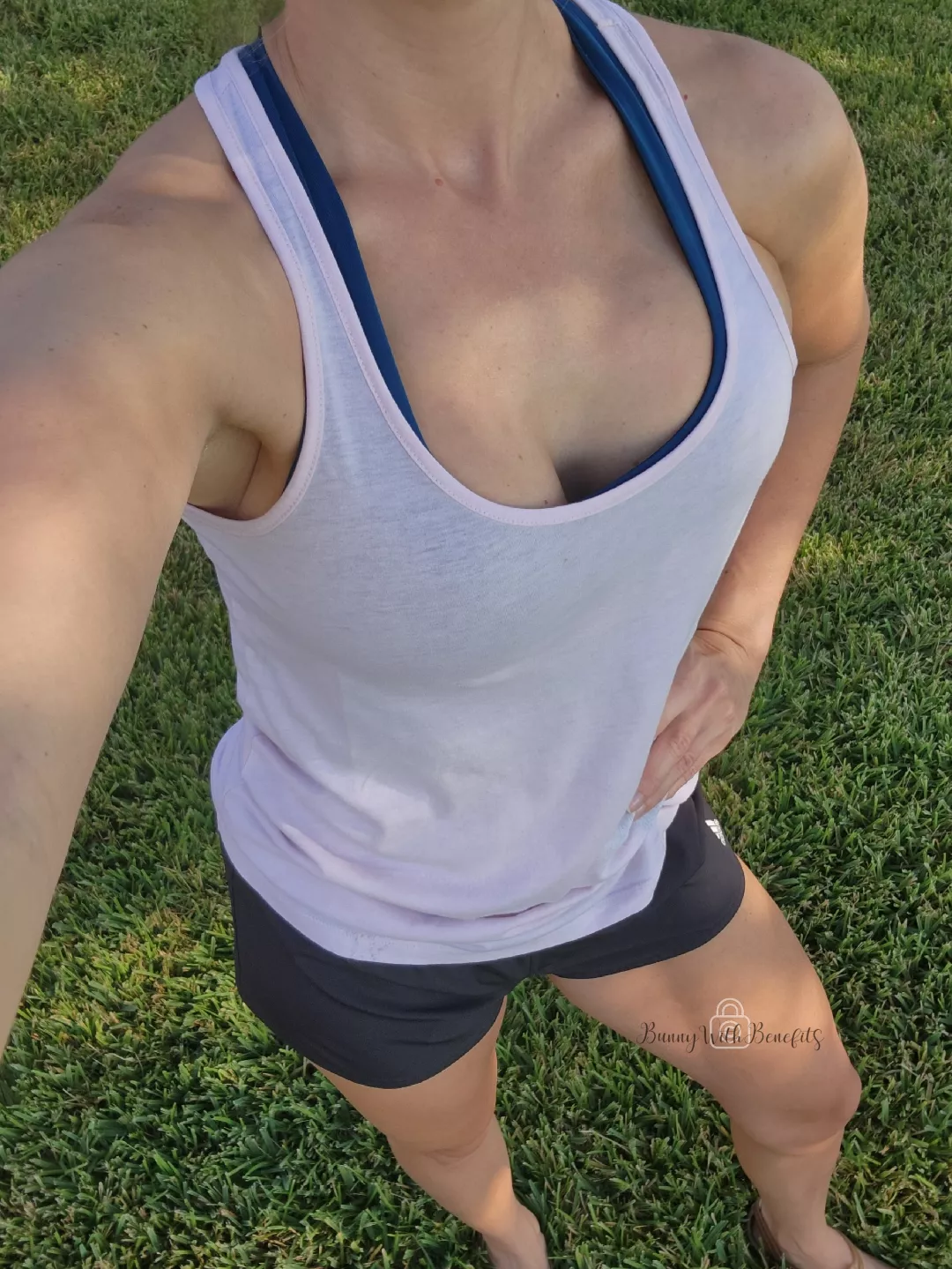 It may be warm, but at least there's a pretty view [f]