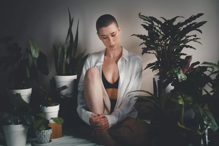 just a girl and her plants