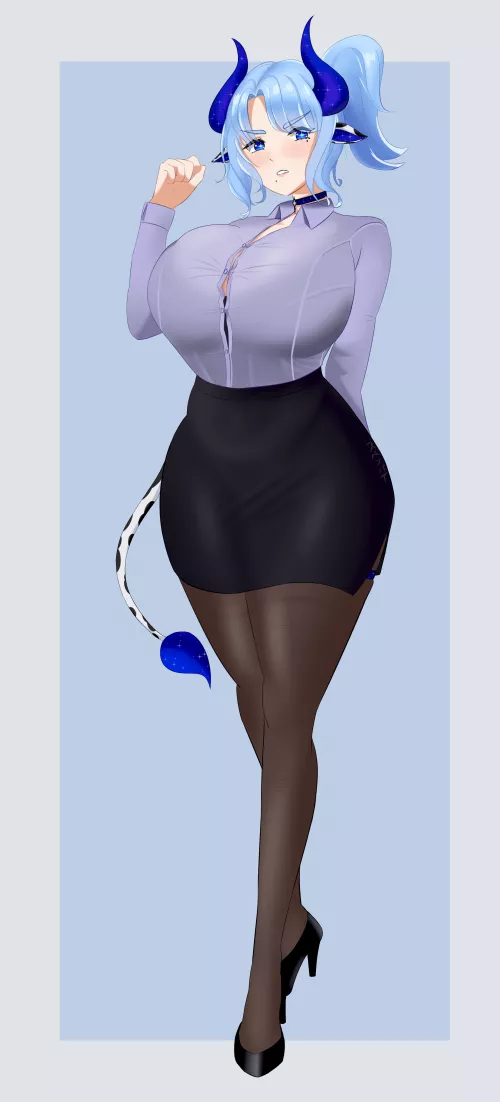 Office Cow [Milky - VTuber]