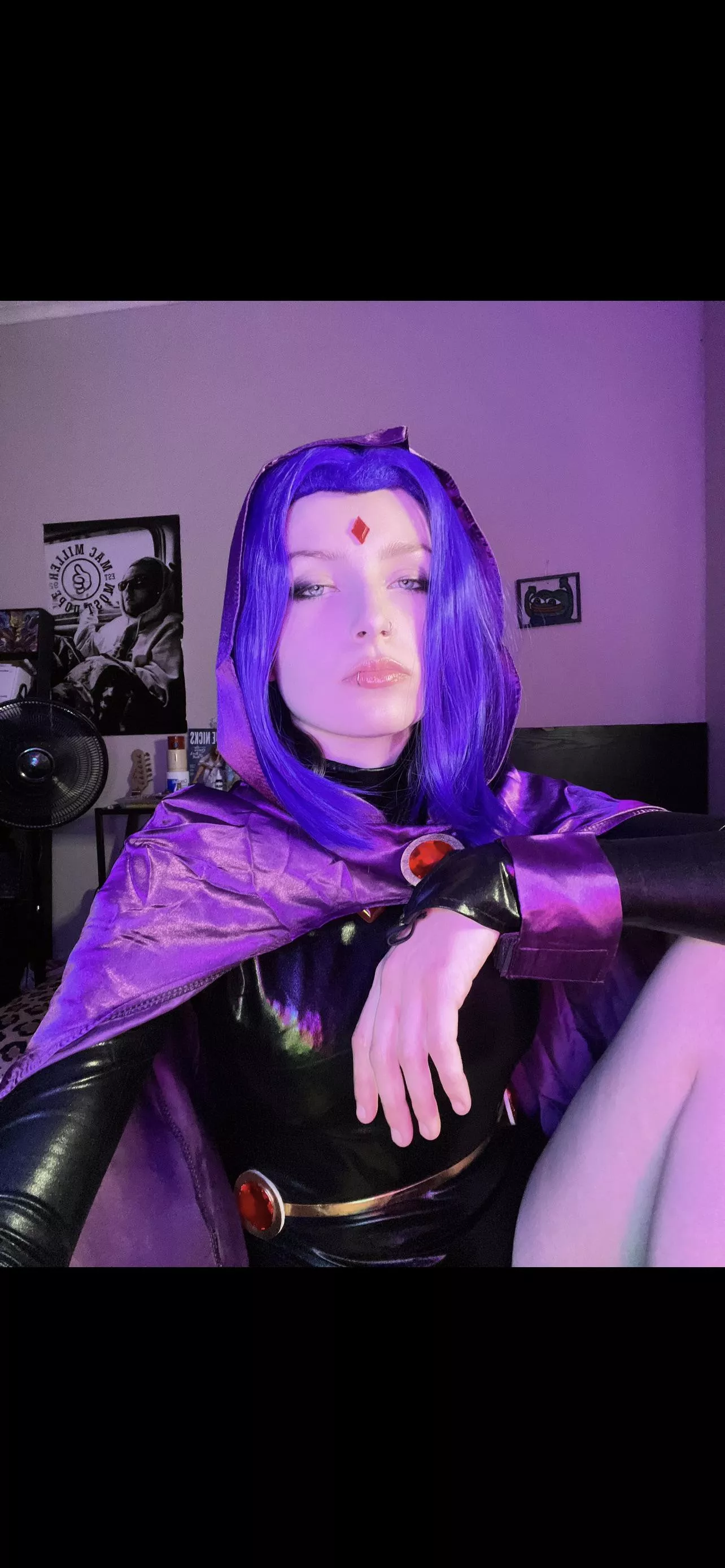 Raven for my second cosplay (ever) 🌀