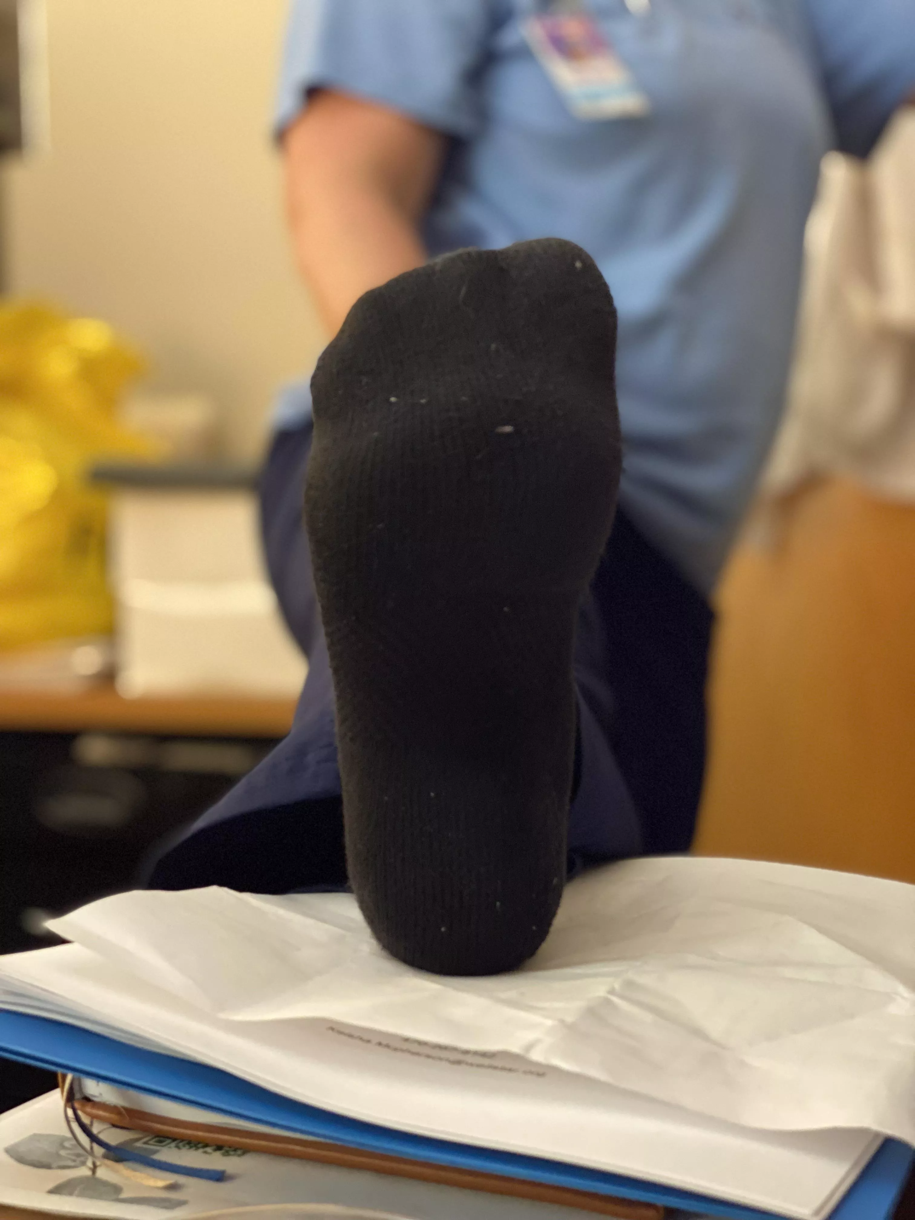 Sometimes as a nurse you just have to put your feet up😉 Im on day 2 out of 5 with these black beauties💋