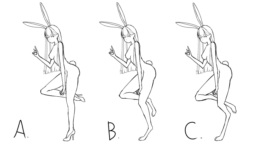 Which style of bunny girl is the best?