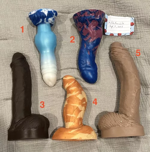 WTS Bad Dragon, Hankey, & Square Peg toys - Austin, Blaze, Delmar, Ray Diesel, Rent Man - Moving soonish