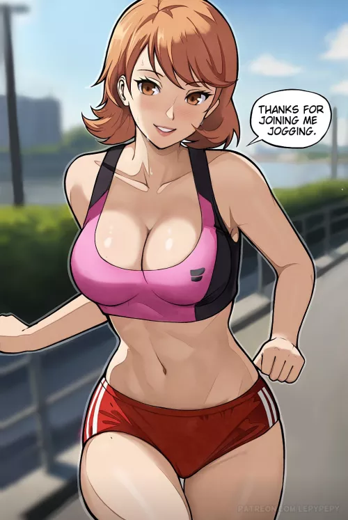 Yukari jogging (LepyPepy)