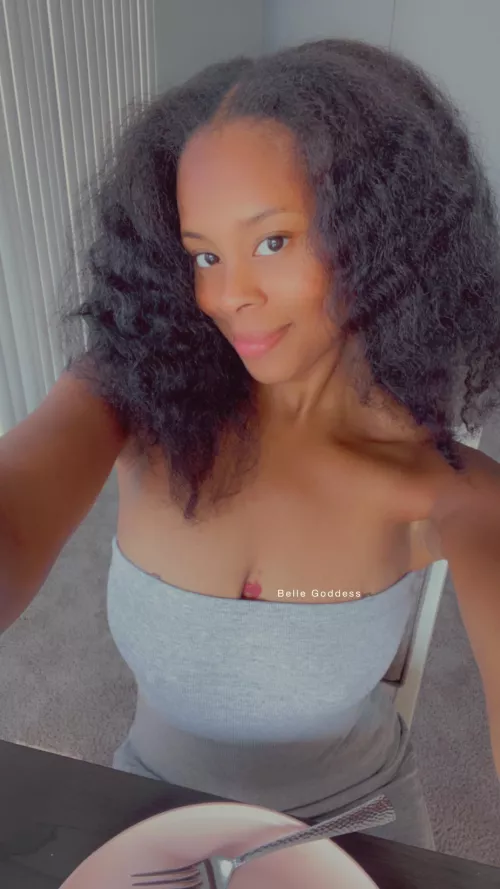 Comb my curls out.. I thought it would be easier for you to grip onto ;)