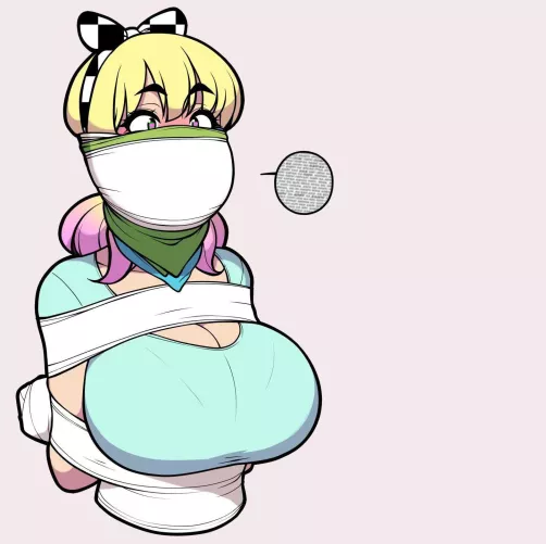 Even the heaviest gags can't stop the loudest yapper