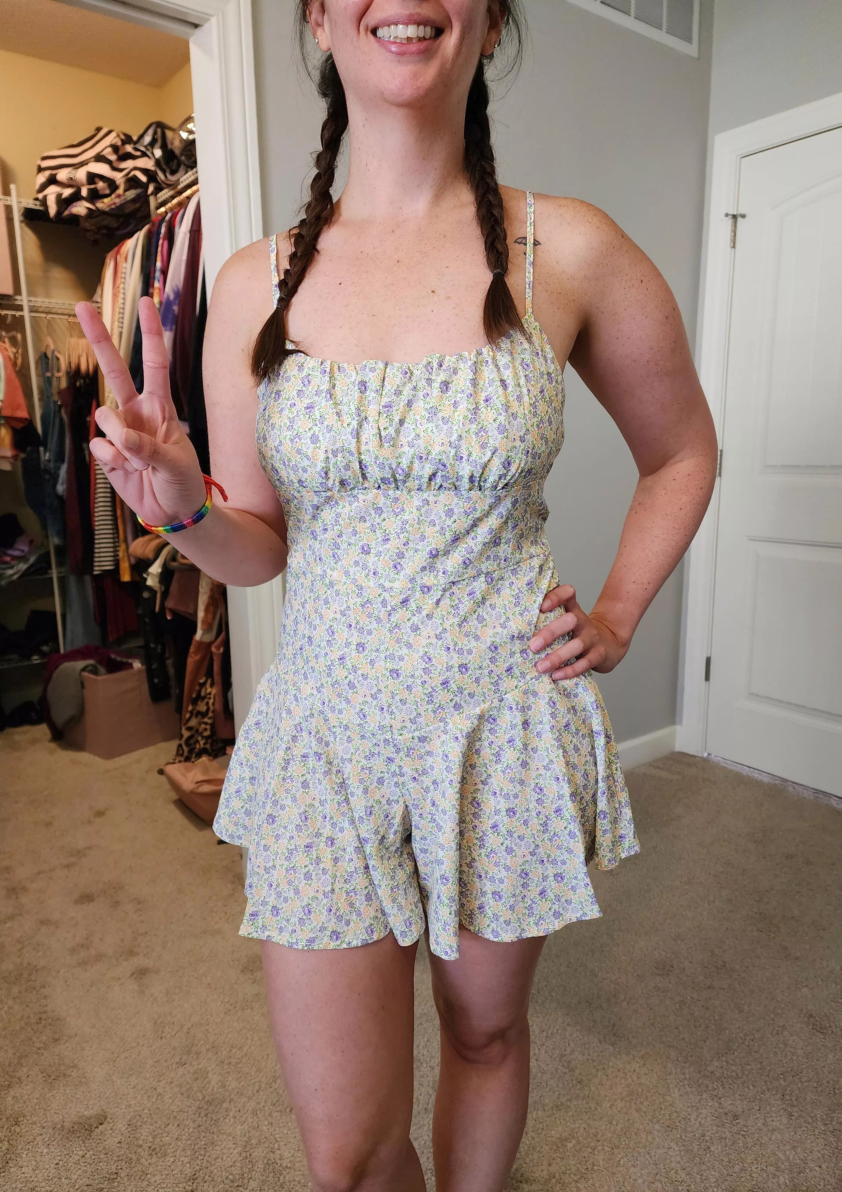 [F]eeling extra flirty in this little piece