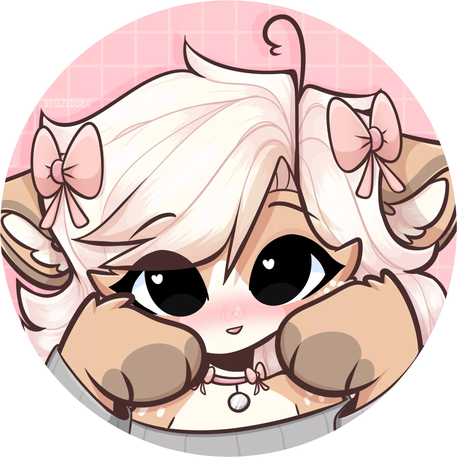 Finished PFP Commission!! They're so cute (Own Art)