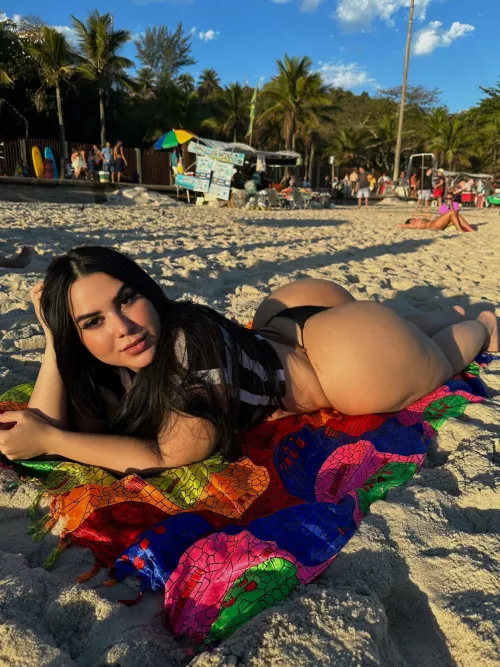 Getting that ass tanned