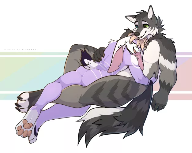 Hug your chubby friend - Art by me @masterblader191