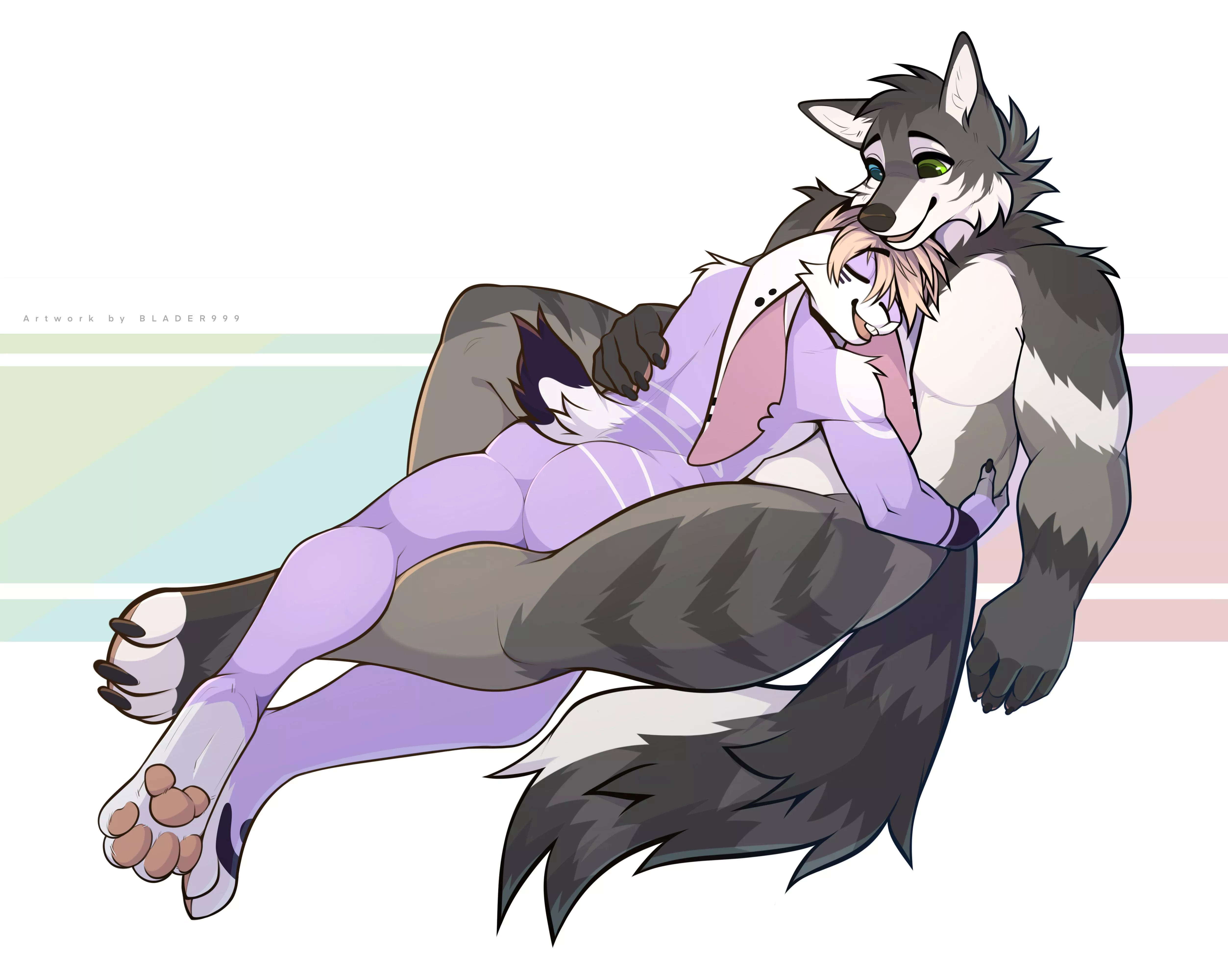 Hug your chubby friend - Art by me @masterblader191