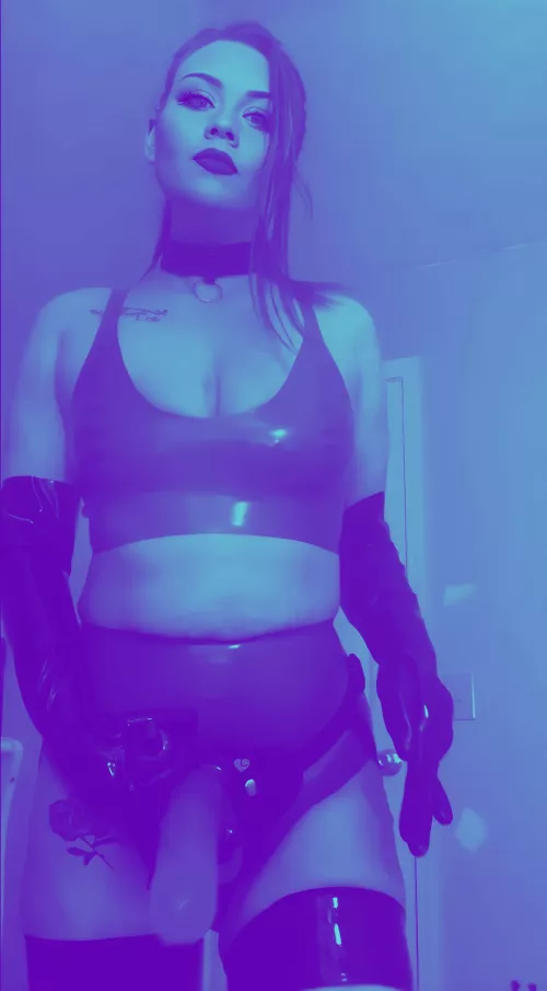 I feel sexiest while wearing a strap