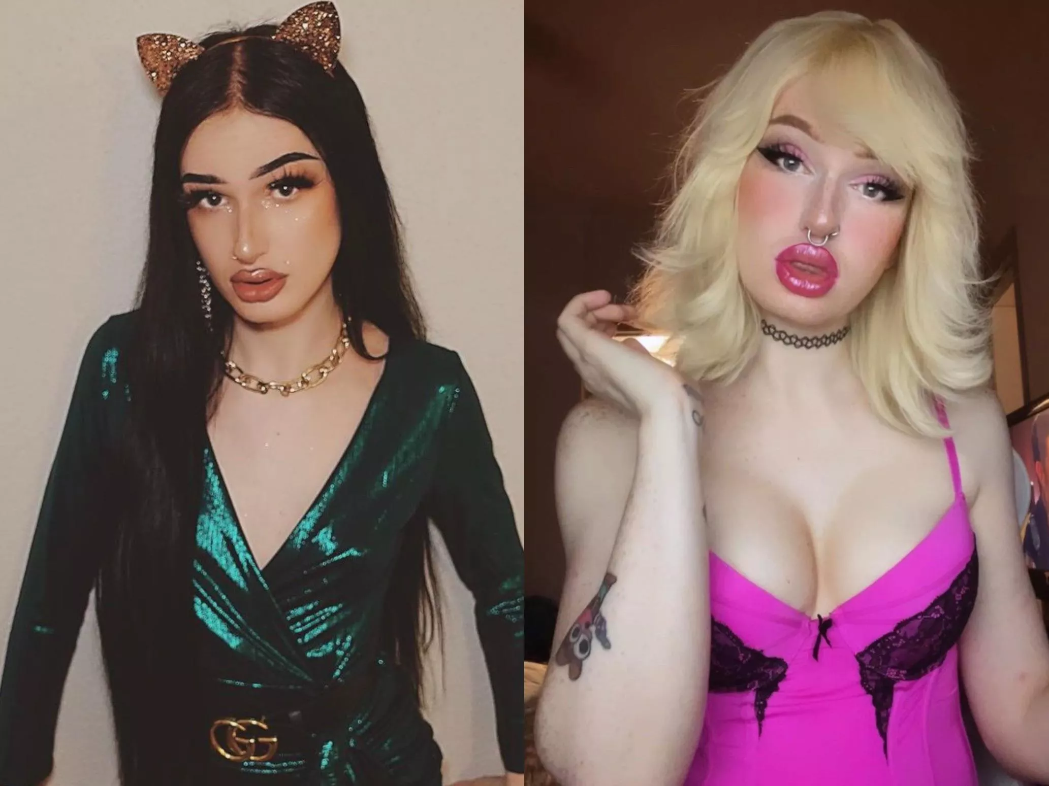 I really got hit with the bimbo ray this last 2 years (T)