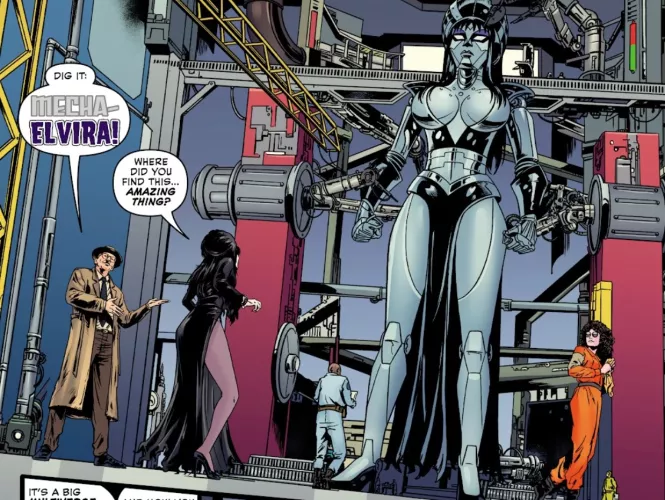 Mecha-Elvira [Elvira in Monsterland #4]