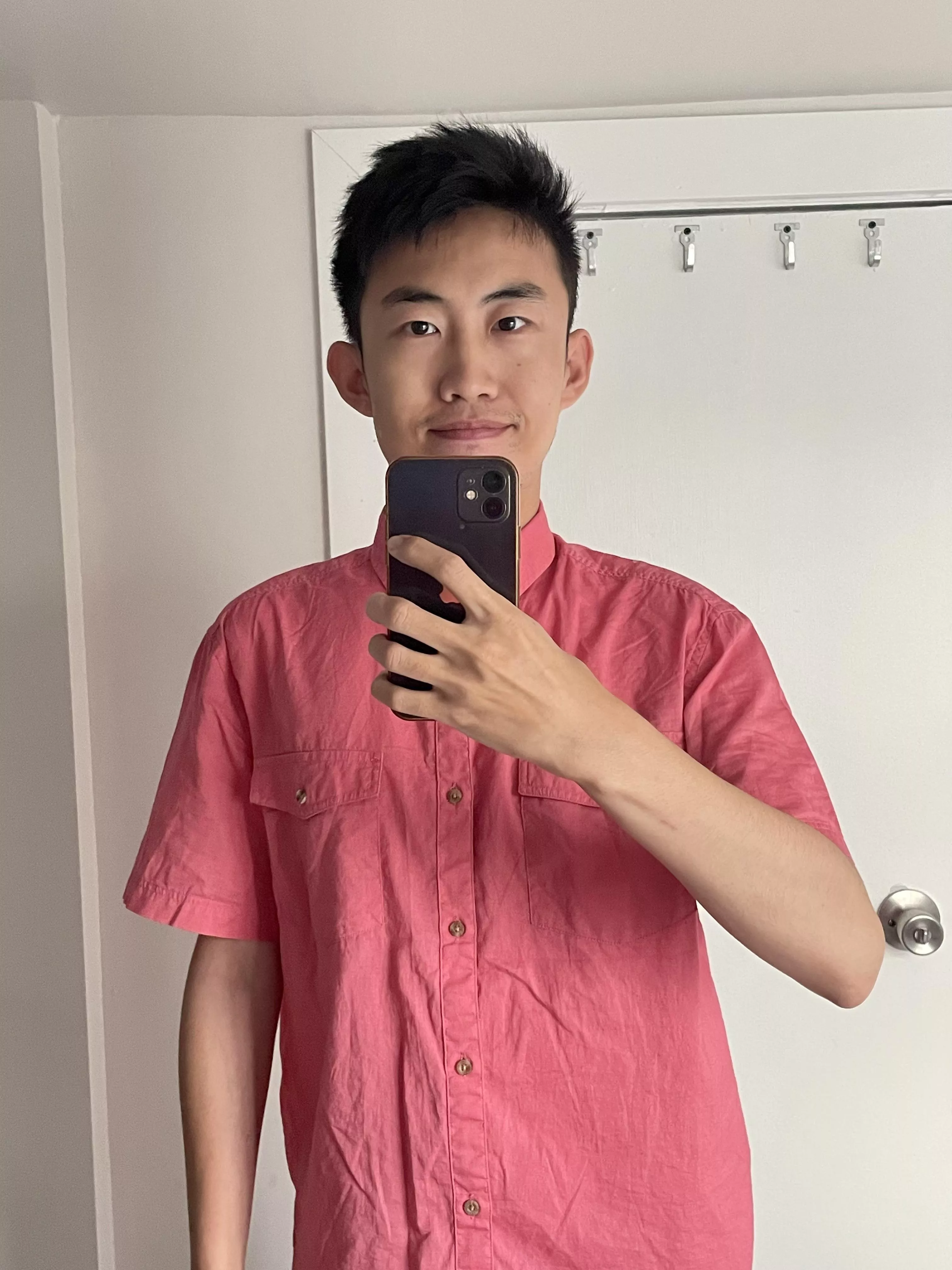 My mom thinks this shirt is too pink for me. Maybe I shouldn’t wear it anymore?