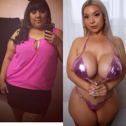 Pretty in pink edition . Love who I am becoming 💕