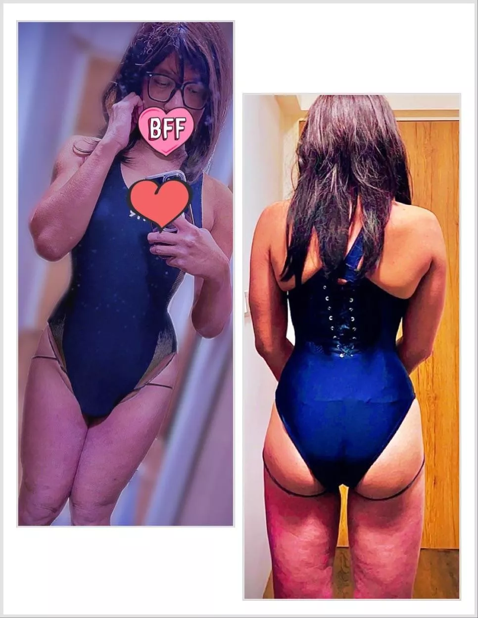 Probably not ideal but corset does wonders when paired with swimsuit