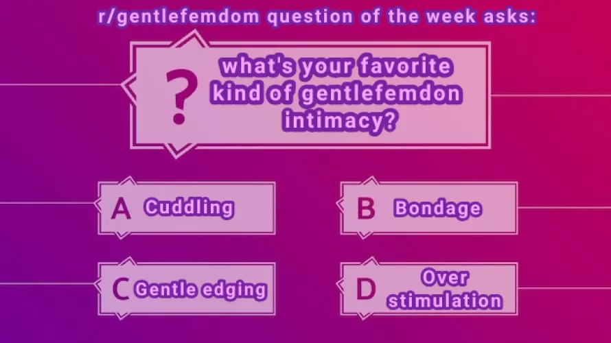 Question of the week is here!