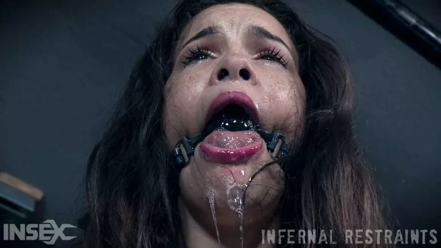 Regretting her penis gag