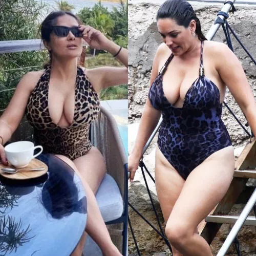 Salma Hayek vs Kelly Brook