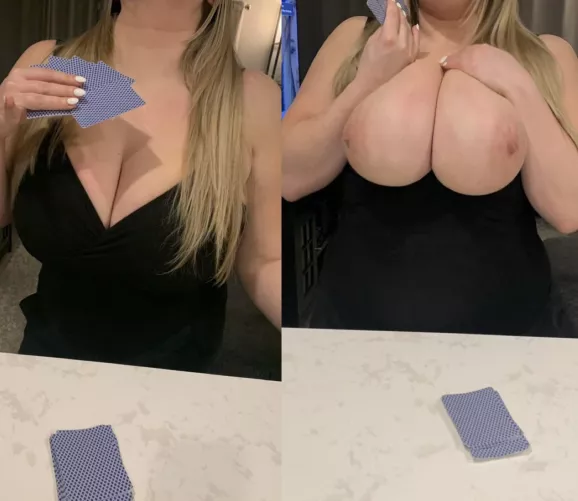 Strip poker is the only right way to play