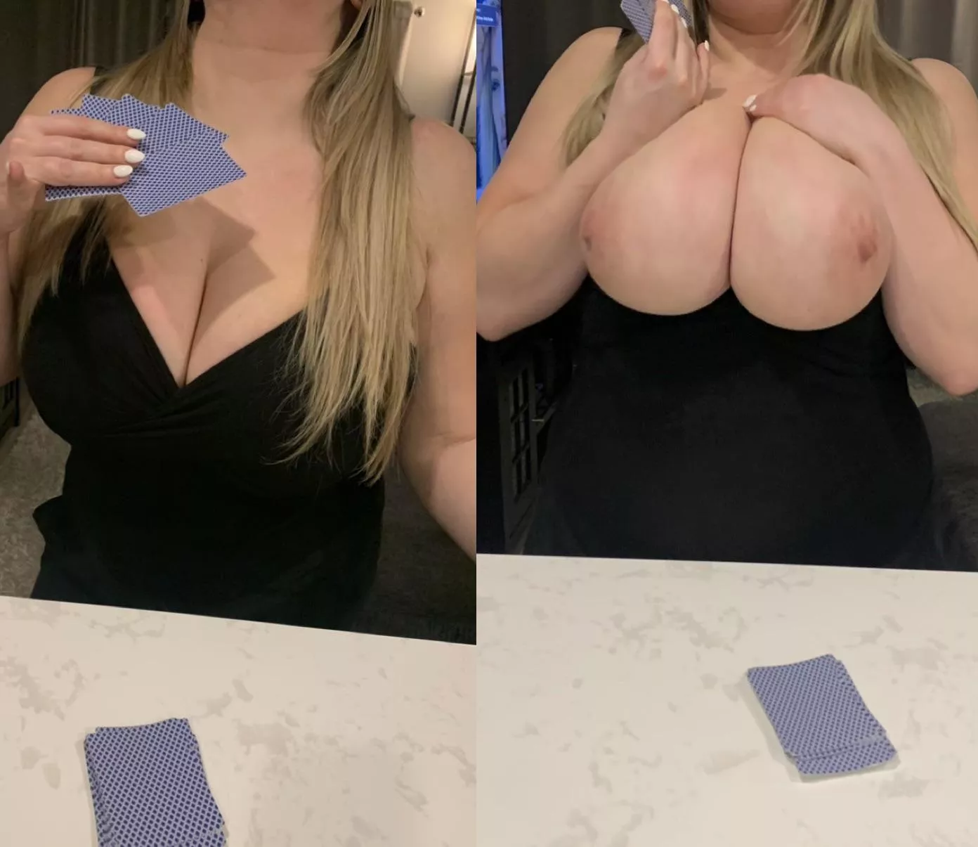 Strip poker is the only right way to play