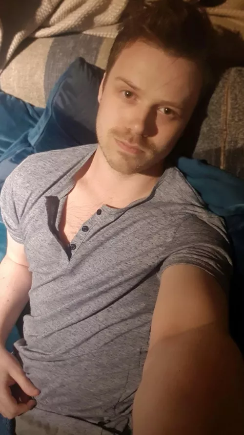 Working on becoming a couch cushion, what're you doing?