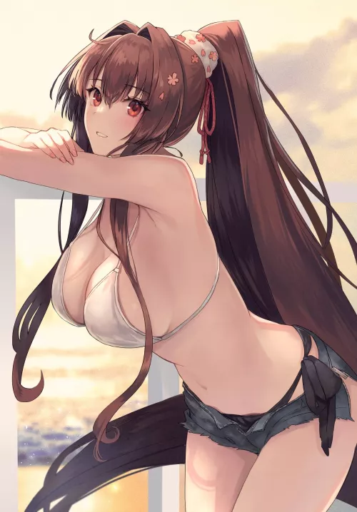 Yamato [Kancolle] (skchkko)