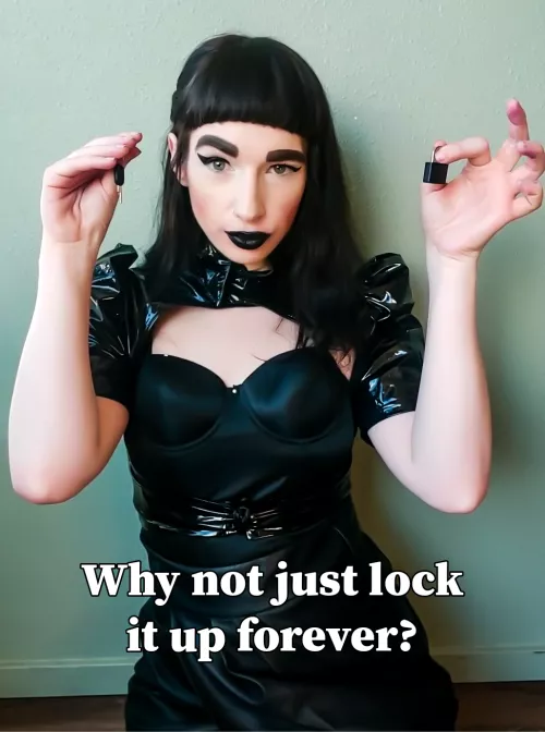 Your cock has never done any good for anyone, anyway.