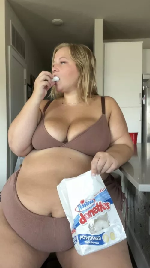 Can never get enough donuts